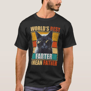 T-shirt Meilleur Père Péteur Je Veux Dire Papa Meilleur Pa