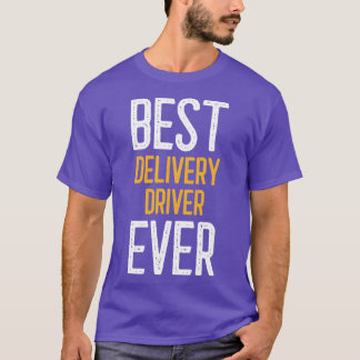 T-shirt Meilleur pilote de livraison