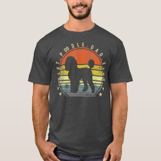 T-shirt Meilleur Poodle Papa Ever Daddy Cadeaux Amoureux d