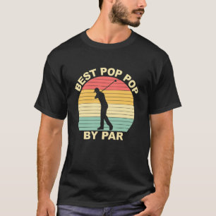 T-shirt Meilleur Pop Pop par par - Golf