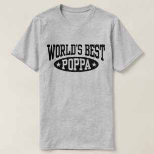 T-shirt Meilleur Poppa du monde