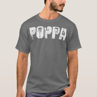 T-shirt Meilleur Poppa jamais guitariste guitariste