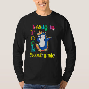 T-shirt Meilleur Pour 2e Graders Deuxième Classe Rocks 2