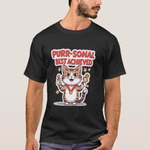 T-shirt Meilleur réalisé personnel Amateur de chat drôle