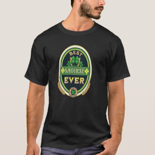 T-shirt Meilleur Saoirse Ever Nom personnel Irish Retro Be