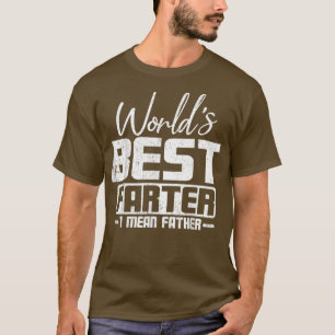 T-shirt Meilleur traître au monde, je veux dire Fête des p