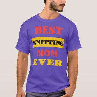 T-shirt Meilleur Tricot Maman Ever74