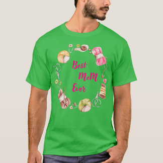 T-shirt Meilleur Tricot Maman Ever 132
