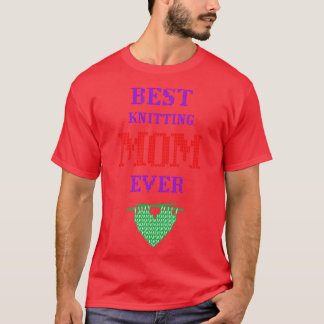 T-shirt Meilleur Tricot Maman Ever (3)