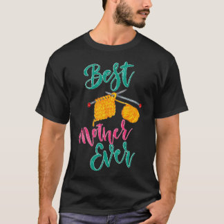 T-shirt Meilleur Tricot Maman Ever 382