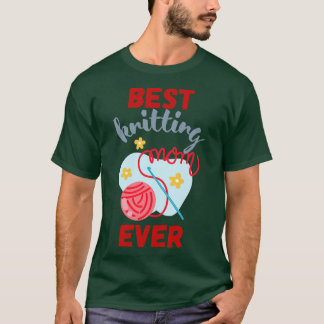 T-shirt Meilleur Tricot Maman Ever 528