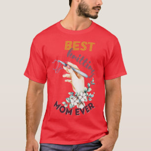 T-shirt Meilleur Tricot Maman Ever 569