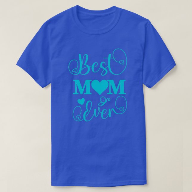T-shirt Meilleur tricot maman jamais 610 (Design devant)