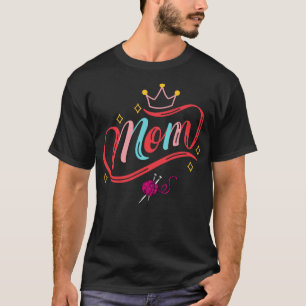 T-shirt Meilleur Tricot Maman Toujours drôle de design Tri