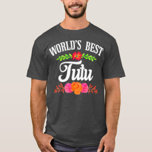 T-shirt Meilleur Tutu de Grand-Mère Hawaïenne
