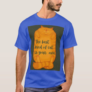 T-shirt Meilleur Type De Chat