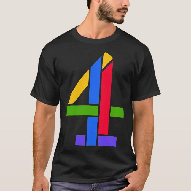 T-shirt MEILLEUR VENDEUR Channel 4 Marchandises Essential  (Devant)