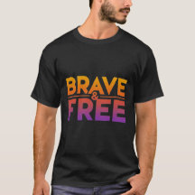 Meilleur vendeur courageux et gratuit tendance t-s