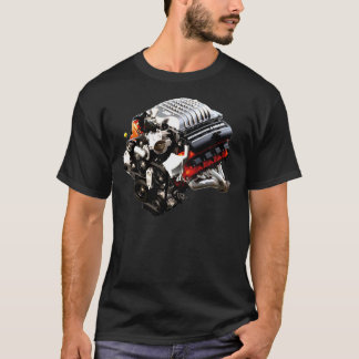 T-shirt Meilleur Vendeur - SRT Hellcat Engine Essential T-