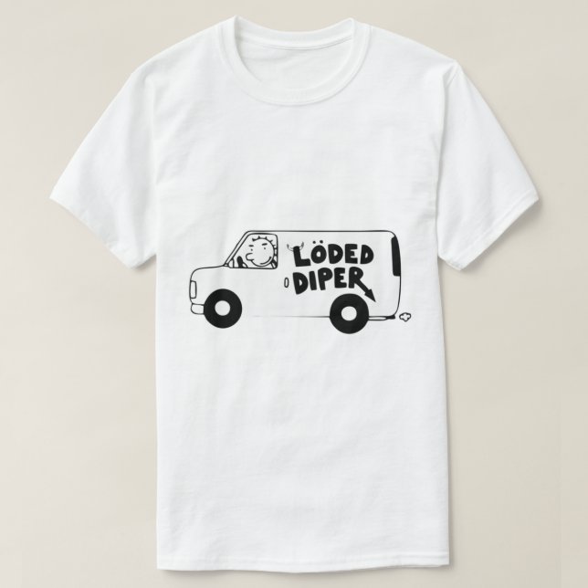 T-shirt MEILLEUR VENDEUR - Vente de marchandises Diper cha (Design devant)