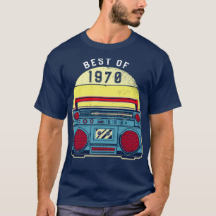 T-shirt Meilleur vintage De 1970 50e Anniversaire Bande De