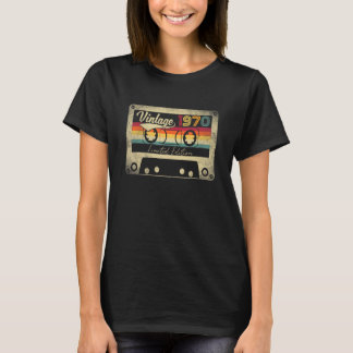 T-shirt Meilleur vintage De 1970 52E Anniversaire
