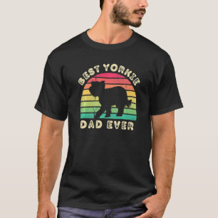 T-shirt Meilleur Yorkshire Terrier Papa Jamais pour hommes
