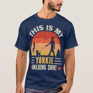 T-shirt Meilleur Yorkshire Terrrier Papa Jamais migre York