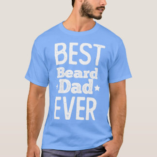 T-shirt Meilleure barbe papa jamais père Graphisme
