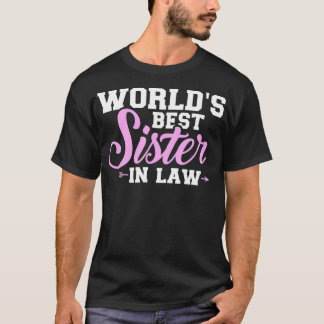 T-shirt Meilleure belle-soeur du monde