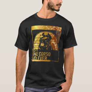 T-shirt Meilleure canne Corso Papa Ever chien père pour ho
