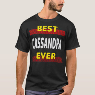 T-shirt Meilleure Cassandra Ever Amis Nom Buddy Surnom Pe