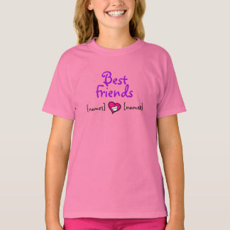 T-shirt Meilleure chemise d'amis