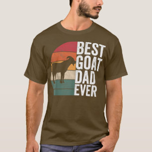 T-shirt Meilleure chèvre papa Jamais Chèvre Vêtements Ferm