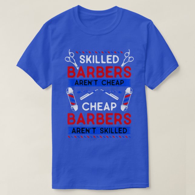 T-shirt Meilleure Conception Barbier Homme Femme Barbier B (Design devant)