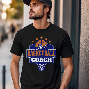 T-shirt Meilleure conception d'entraîneurs de basket-ball