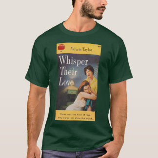 T-shirt Meilleure couverture de papier lesbienne Vintage S