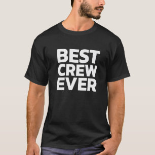 T-shirt Meilleure équipe Ever et groupe de tenue de compét