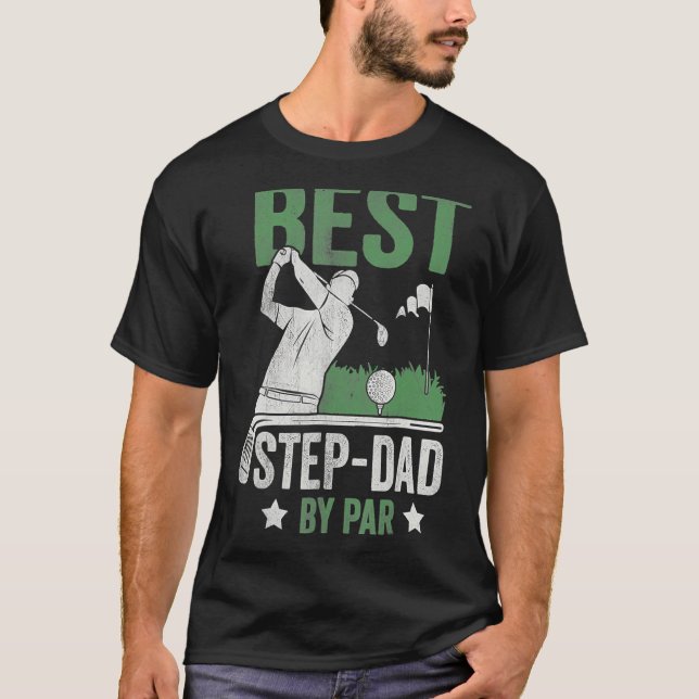 T-shirt Meilleure étape pour les hommes papa par Fête des  (Devant)
