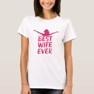 T-shirt Meilleure femme jamais