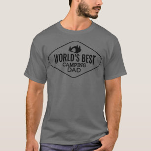 T-shirt Meilleure Fête des pères de tee-shirt papa de camp