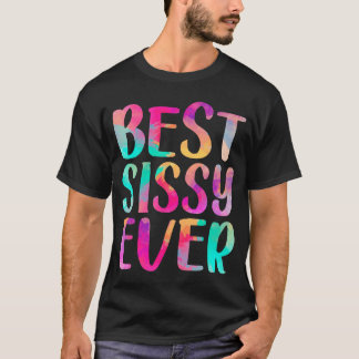 T-shirt Meilleure fille Sissy de tous les temps Coloré Fêt