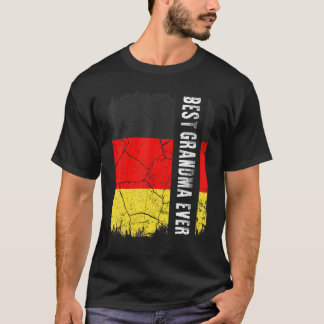 T-shirt Meilleure grand-mère allemande jamais Allemagne Dr