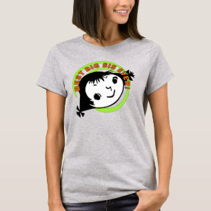 T-shirt Meilleure grande soeur jamais rétro