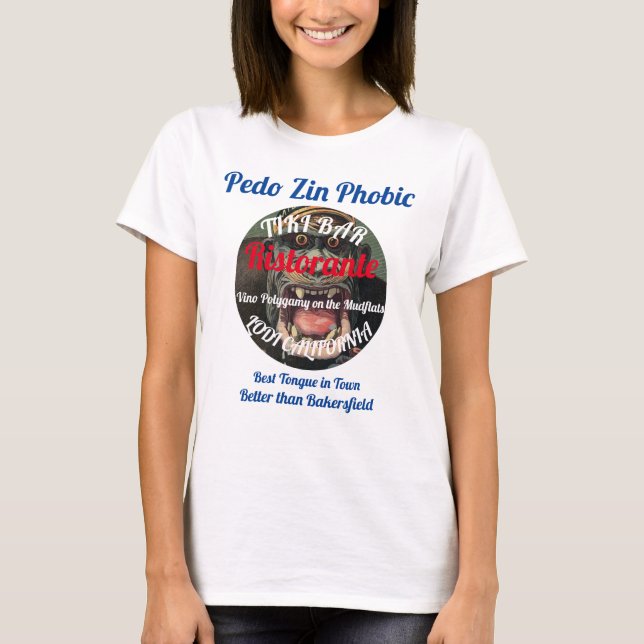 T-shirt Meilleure langue en ville mieux que Bakersfield (Devant)