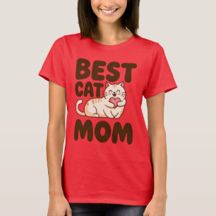 T-shirt MEILLEURE MAMAN DE CHAT Débardeur pour amoureux de