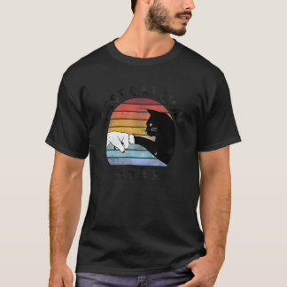 T-shirt Meilleure maman de chat jamais Maman de chat rétr