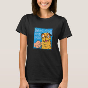 T-shirt Meilleure maman de chien Pug Ever