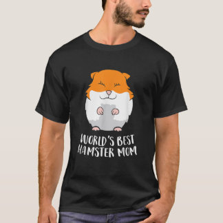 T-shirt Meilleure Maman de Hamster Drôle Cadeau pour Maman