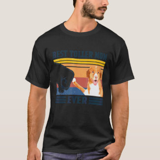 T-shirt Meilleure maman de retriever de Nouvelle-Écosse à